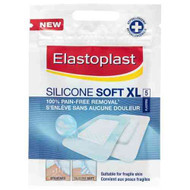 3 PACK OF Elastoplast Silicone Soft XL 5 Pack Plasters