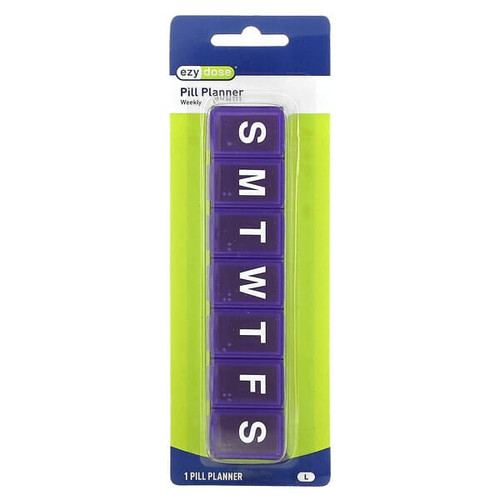 <img alt="3 PACK of Ezy Dose, Pill Planner, Large, 1 Count" title="3 PACK of Ezy Dose, Pill Planner, Large, 1 Count,025715670065"