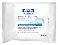 3 PACK OF Nivea Daily Essentials Refreshing Face Wipes 25