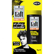 3 PACK OF Schwarzkopf Taft Full On Beach Look Styling Powder 10g