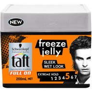 3 PACK OF Schwarzkopf Taft Full On Freeze Jelly 200ml