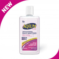 3 PACK OF Ego Aqium Antibacterial Hand Sanitiser Ultra 350ml (Flip Top)