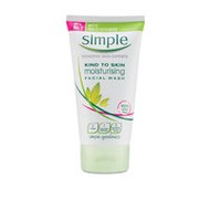 3 PACK OF Simple Moisturising Foaming Facial Wash 150ml