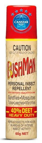 3 PACK OF Bushman Heavy Duty Insect Repellent Aerosol 60G