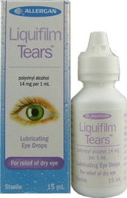 3 PACK OF Liquifilm Tears Eye Drops 15Ml