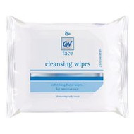3 PACK OF Ego Qv Face Cleansing Wipes 25