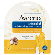 3 PACK OF Aveeno Skin Relief Moisturising Hand Mask 1 Pair
