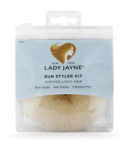 3 PACK OF Lady Jayne Light Bun Styler Kit Small/Medium