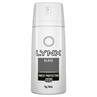 3 PACK OF Lynx Deodorant Antiperspirant Black 96g