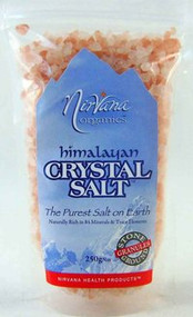 3 PACK OF Nirvana Himalayan Crystal Salt 250G
