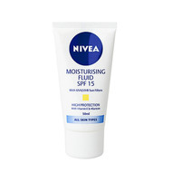 3 PACK OF Nivea Visage Moisturising Fluid SPF15 50ml