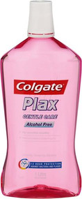 3 PACK OF Plax Mouthwash Gentle Mint 1 Litre