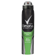 3 PACK OF Rexona Men Quantum Antiperspirant Aerosol 250ml
