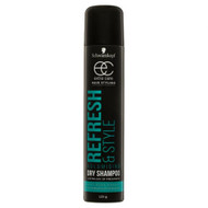 3 PACK OF Schwarzkopf Extra Care Refresh & Style Dry Shampoo 125g