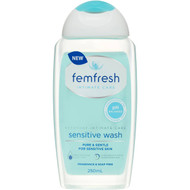 3 PACK OF Femfresh Sensitive Wash 250ml