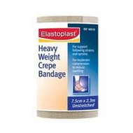 3 PACK OF Elastoplast Crepe Bandage Heavy Weight 7.5Cm X 2.3M (46018)