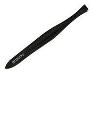 3 PACK OF Manicare Tweezer Black Flat
