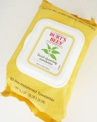 3 PACK OF Burts Bees Facial Wipes With White Tea Extract