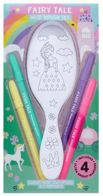 3 PACK OF GFA Fairytale Hair Brush DIY