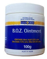 3 PACK OF Gold Cross Boz Ointment 100G