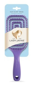 3 PACK OF Lady Jayne Flexi-Glide Detangling Brush