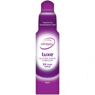 3 PACK OF LifeStyles Luxe Silicone Lubricant 100ml