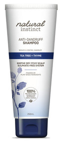 3 PACK OF Natural Instinct Anti-Dandruff Shampoo 250ml