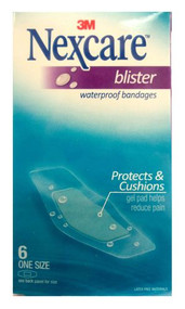 3 PACK OF Nexcare Blister Waterproof Bandages 6 Pack