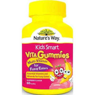 3 PACK OF Natures Way Kids Smart Vita Gummies Multi for Fussy Eaters 60