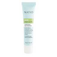 3 PACK OF Natio Acne Antibacterial Spot Treatment 20g