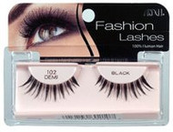 3 PACK OF Ardell Fashion Lash 102 Demi Black