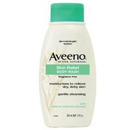 3 PACK OF Aveeno Skin Relief Body Wash Fragrance Free 354Ml