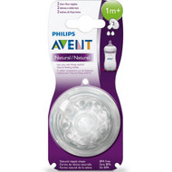3 PACK OF Avent Natural Slow Flow Teat 2 Pack