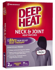 3 PACK OF Deep Heat Neck & Joint Patches 2 Pack