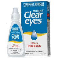 3 PACK OF Murine Eye Drops Clear Eyes 15ml
