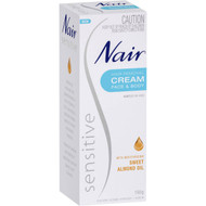 3 PACK OF Nair Sensitive Hair Removal Cream 150g