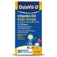 3 PACK OF OsteVit-D Vitamin D3 Kids Drops 0-12 Years 15ml