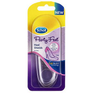 3 PACK OF Scholl Party Feet Invisible Gel Heel Shields 1 Pair