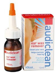 3 PACK OF Audiclean Ear Wax Remover 12Ml