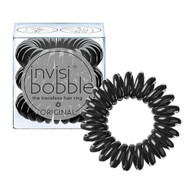 3 PACK OF Invisibobble Original Hair Tie True Black