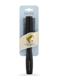 3 PACK OF Lady Jayne Medium Radial Plastic Bristles Brush