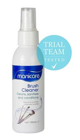 3 PACK OF Manicare Cosmetic Brush Cleaner 100ml