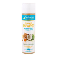 3 PACK OF Grahams Natural Shampoo 250Ml