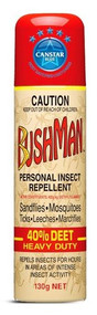 3 PACK OF Bushman Heavy Duty Insect Repellent Aerosol 130G