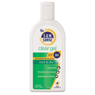 3 PACK OF Ego Sunsense Clear Gel SPF 50 125ml