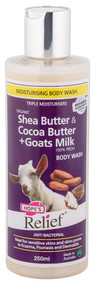 3 PACK OF Hopes Relief Goats Milk Body Wash 250Ml