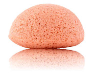 3 PACK OF Konjac Pink Clay Dry Sponge