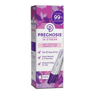 3 PACK OF Pregnosis In-Stream Early Detection Pregnancy Test 3 Tests