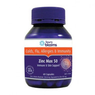 3 PACK OF Henry Blooms Zinc Max 50mg 60 Capsules