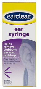 3 PACK OF Ear Clear Ear Syringe